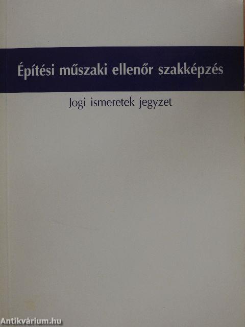 Építési műszaki ellenőr szakképzés