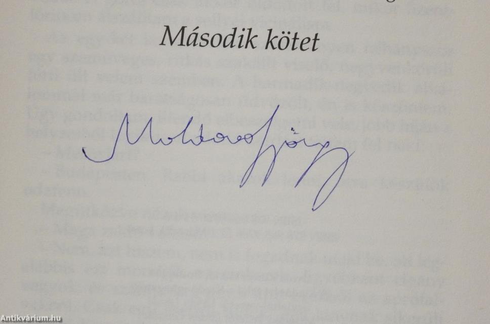 Ha az Isten hátranézne... 1-2. (aláírt példány)