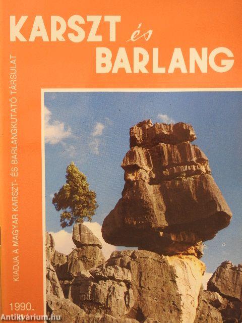 Karszt és Barlang 1990. II.