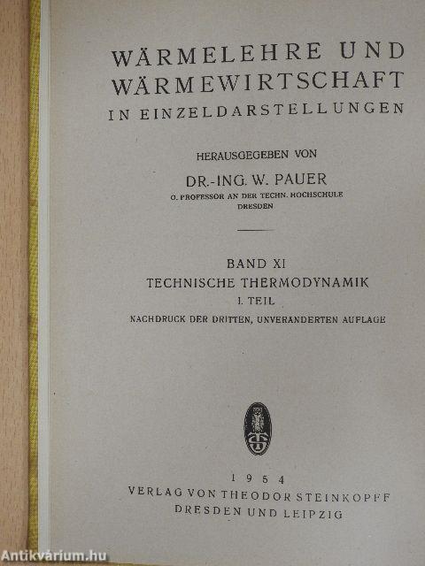 Technische Thermodynamik I.