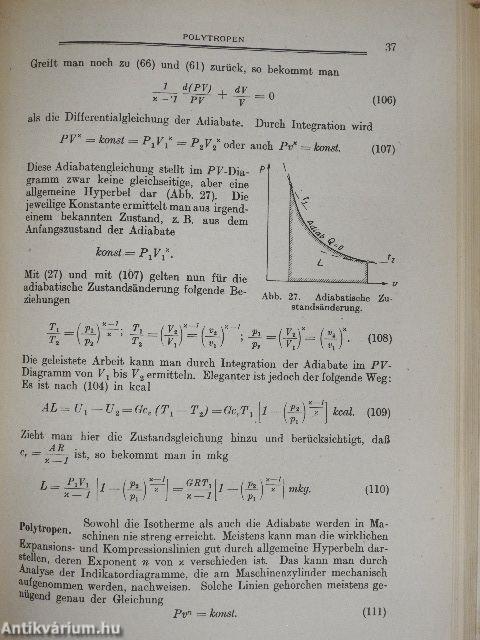 Technische Thermodynamik I.