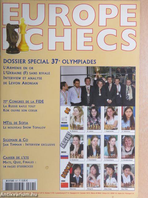 Europe Échecs Juillet-Aout 2006