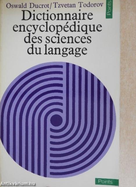 Dictionnaire encyclopédique des sciences du langage