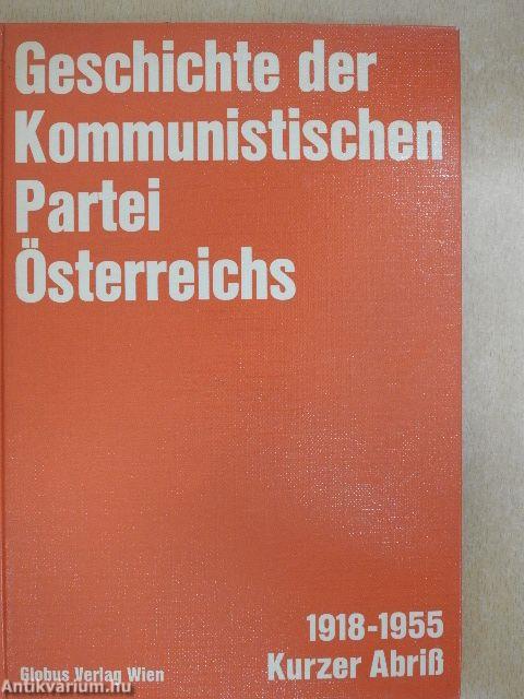 Geschichte der Kommunistischen Partei Österreichs