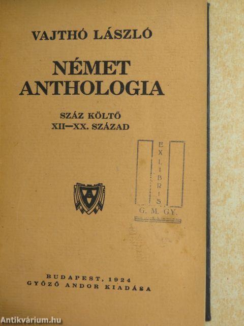 Német anthologia