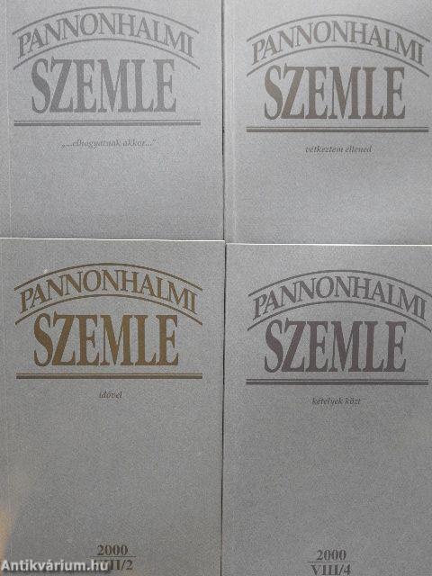 Pannonhalmi Szemle 2000/1-4.