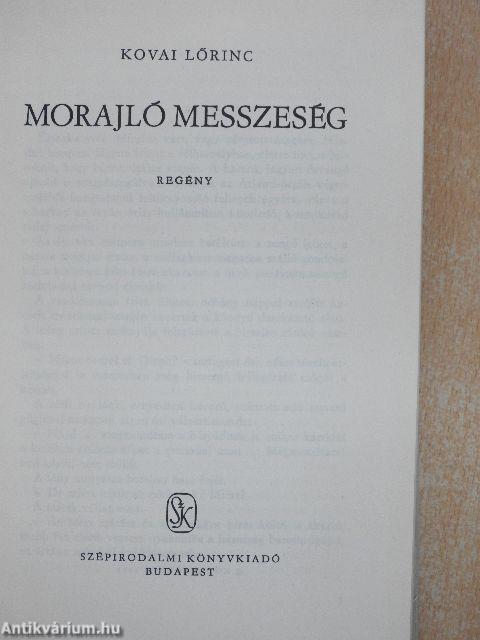 Morajló messzeség