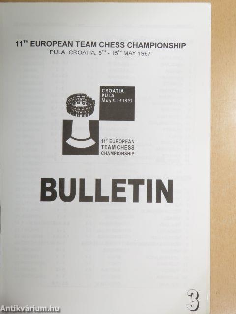 11th European Team Chess Championship 3.