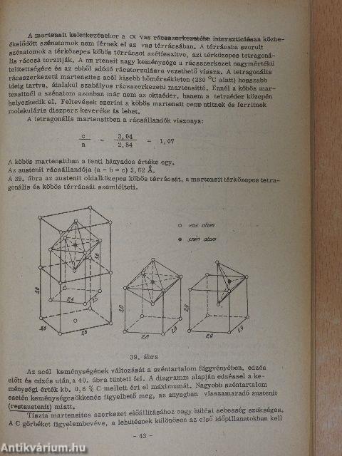 Anyagtechnológia I.