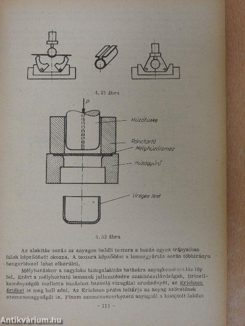 Anyagtechnológia II.