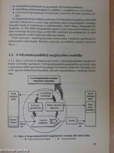 Minőségirányítás és szabványismeret jegyzet