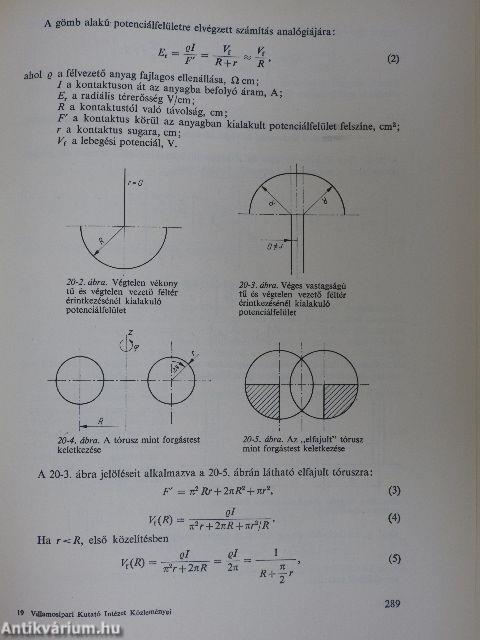 A Villamosipari Kutató Intézet közleményei 3.