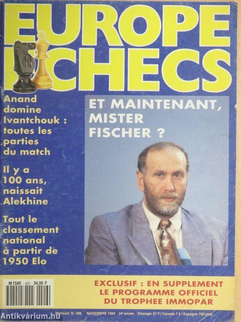 Europe Échecs Novembre 1992