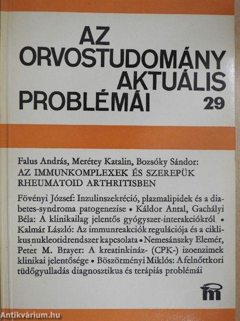 Az orvostudomány aktuális problémái 29