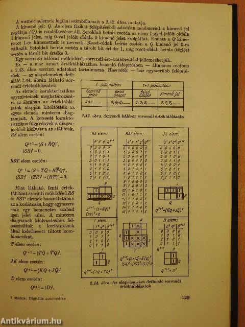 Digitális automatika rendszerek tervezése