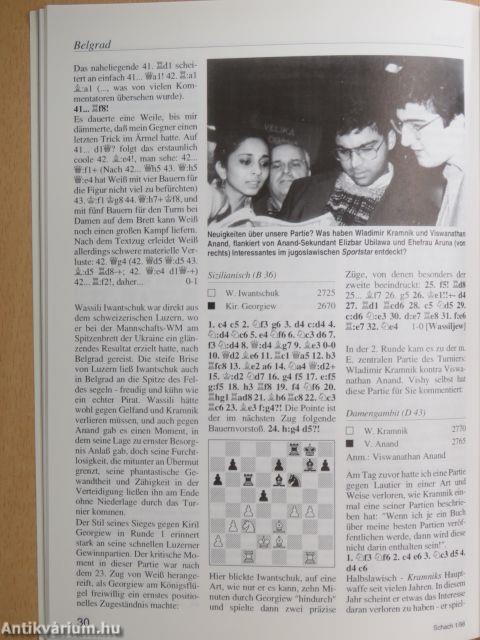 Schach 1998. (nem teljes évfolyam)