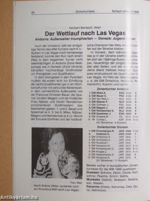 Schach-Aktiv 1-12/1999.