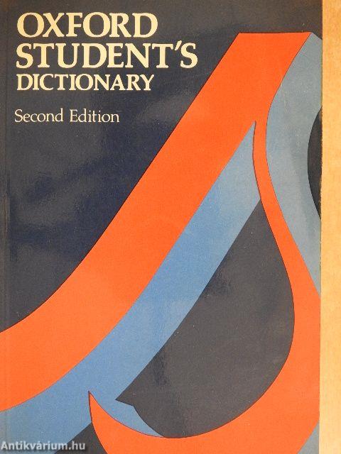 Oxford Student's Dictionary of Current English