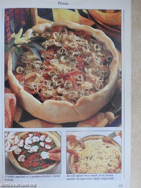 Melegszendvicsek, pizzák