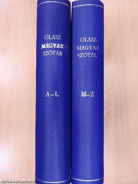 Olasz-magyar szótár I-II.