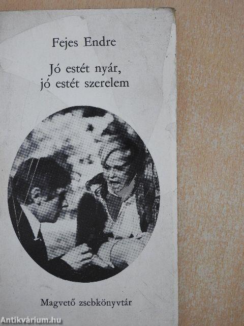 Jó estét nyár, jó estét szerelem