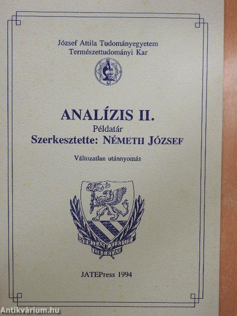 Analízis II.