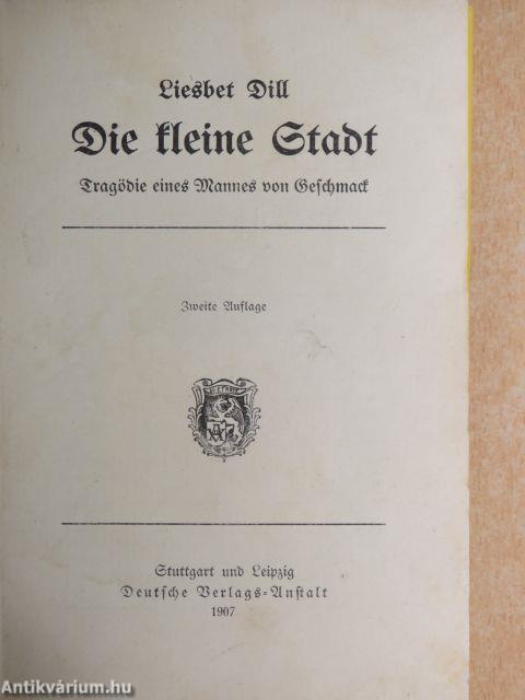 Die kleine Stadt (gótbetűs)