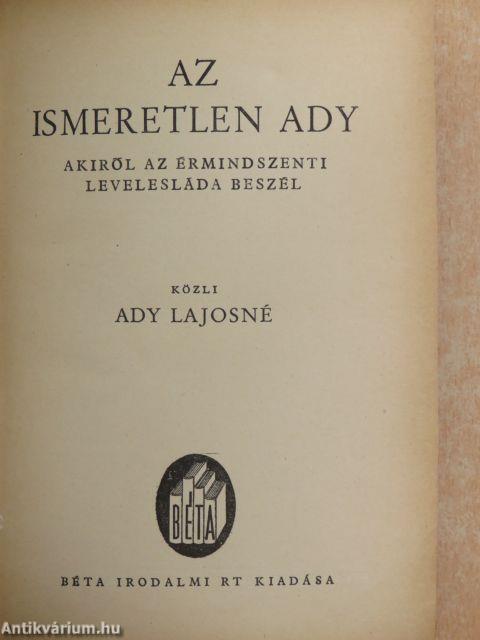 Az ismeretlen Ady