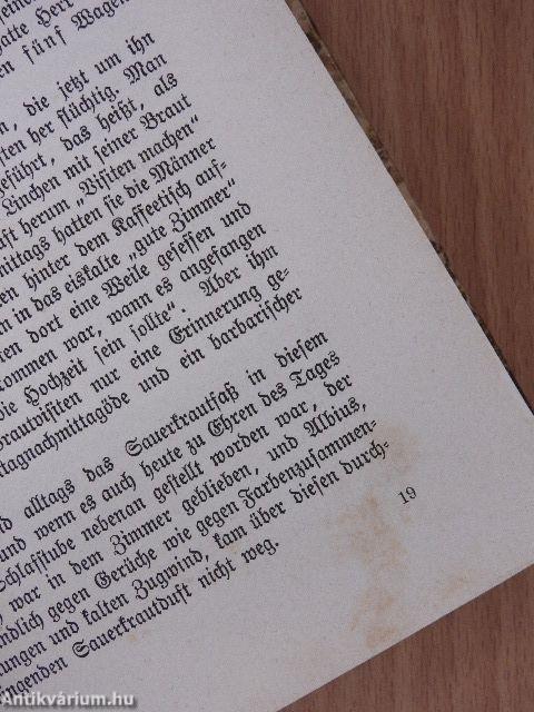 Die kleine Stadt (gótbetűs)