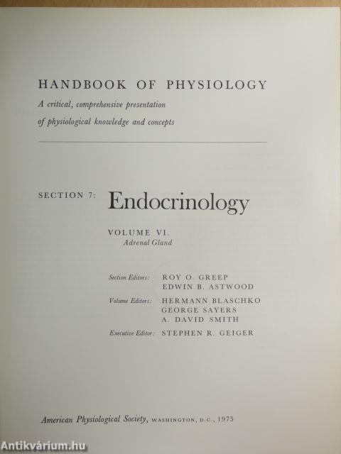 Endocrinology VI.