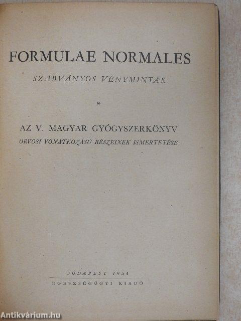 Formulae Normales