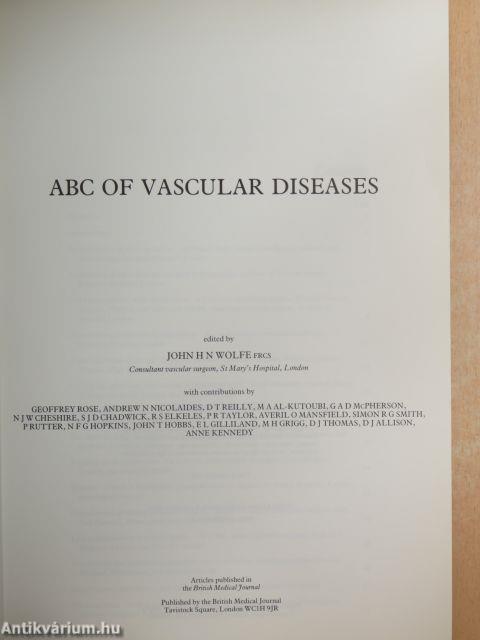 ABC of Vascular Diseases