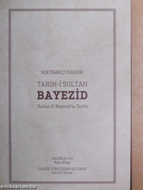 Tarih-i Sultan Bayezid - CD-vel