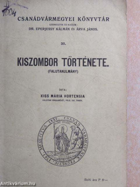 Kiszombor története