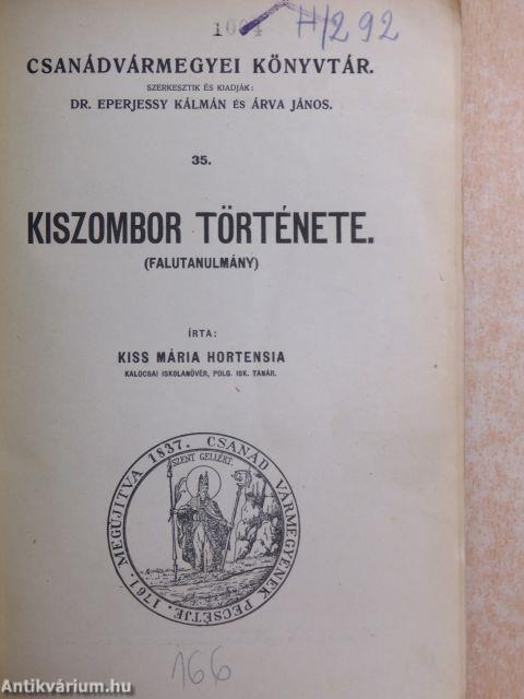 Kiszombor története