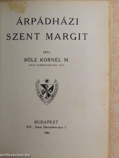 Árpádházi szent Margit