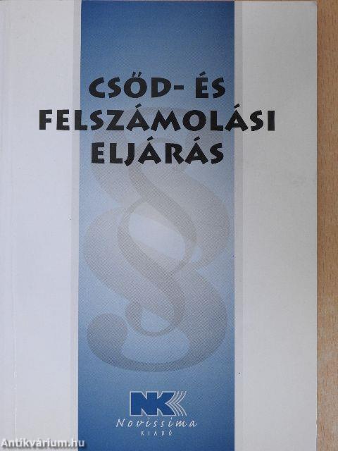 Csőd- és felszámolási eljárás