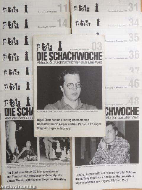 Die Schachwoche 1993. (nem teljes évfolyam)