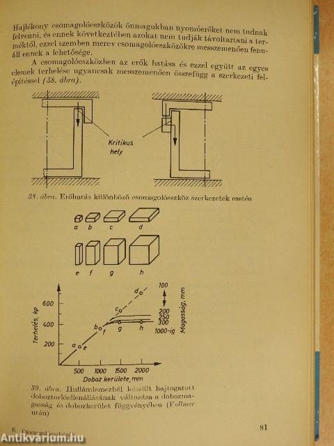 Csomagolóeszközök papírból, kartonból és papírlemezből