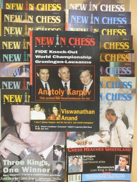 New in Chess Magazine 1998-2003. (vegyes számok) (17 db)