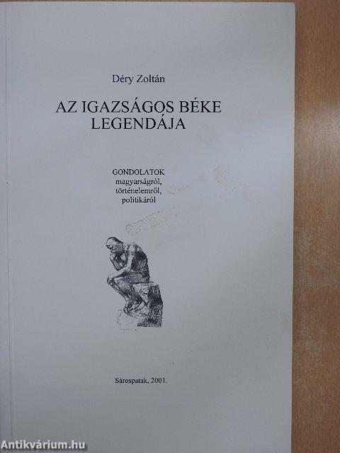 Az igazságos béke legendája