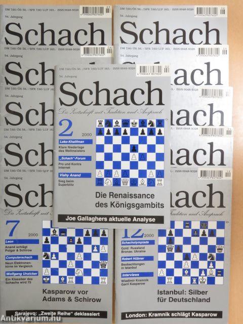 Schach 2000. (nem teljes évfolyam)