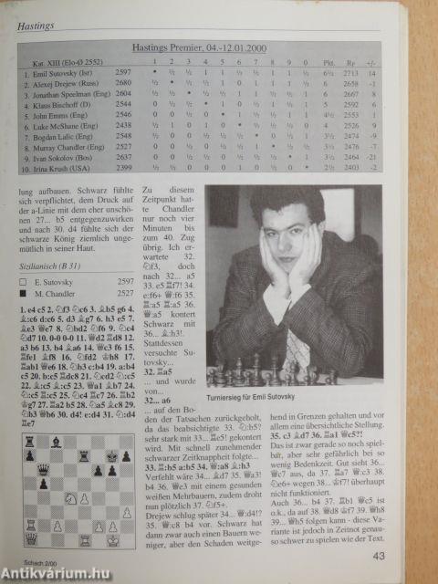 Schach 2000. (nem teljes évfolyam)