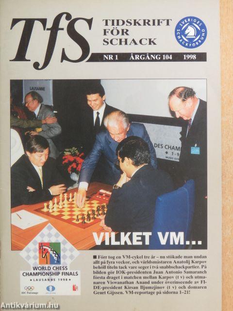 Tidskrift för Schack 1-10/1998