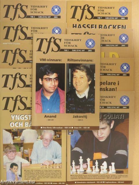 Tidskrift för Schack 1-10/2001