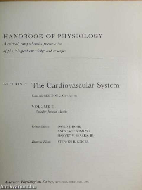 The Cardiovascular System II.