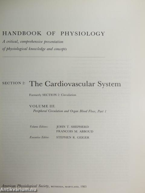 The Cardiovascular System III./1-2.