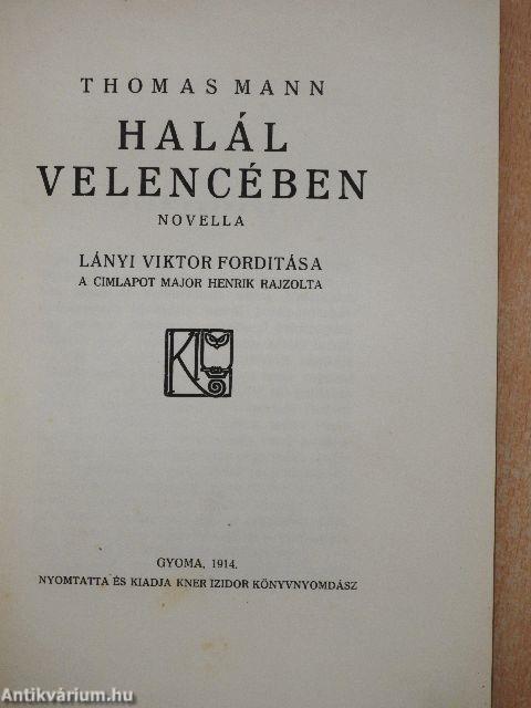 Halál Velencében