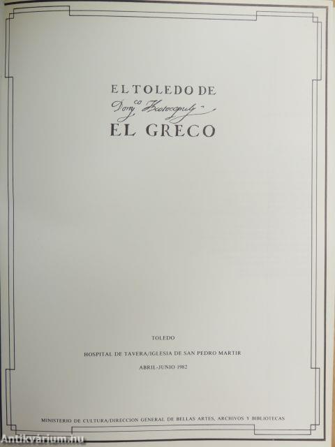 El Toledo de El Greco