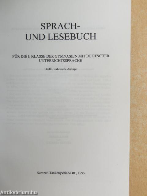 Sprach- und Lesebuch I.